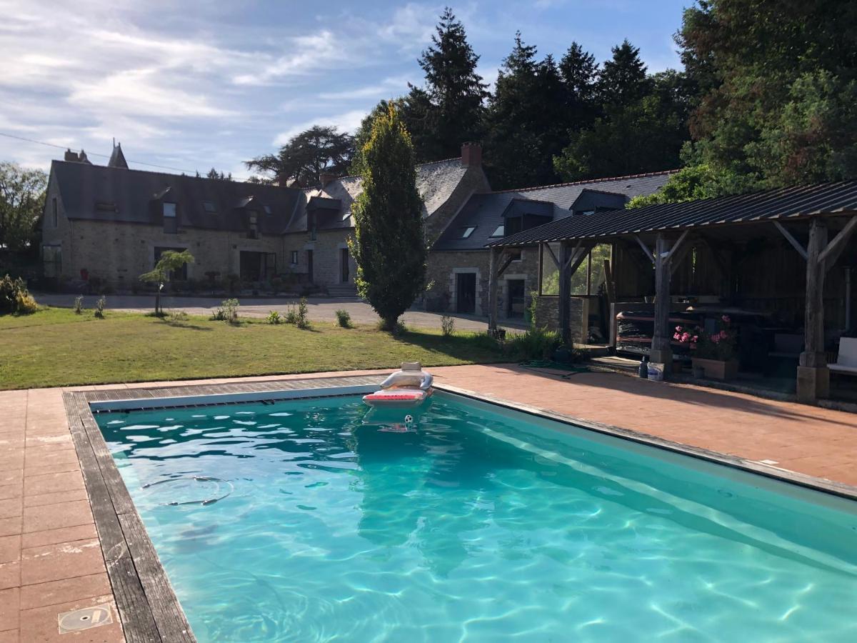 Domaine De La Prevostais Bed & Breakfast Pleucadeuc Eksteriør bilde